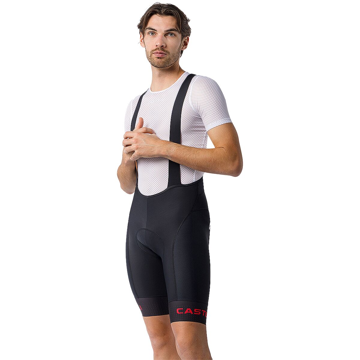 Image of Castelli Competizione 2 Limited Edition Kit Bibshort - Men's Black/Red, XL