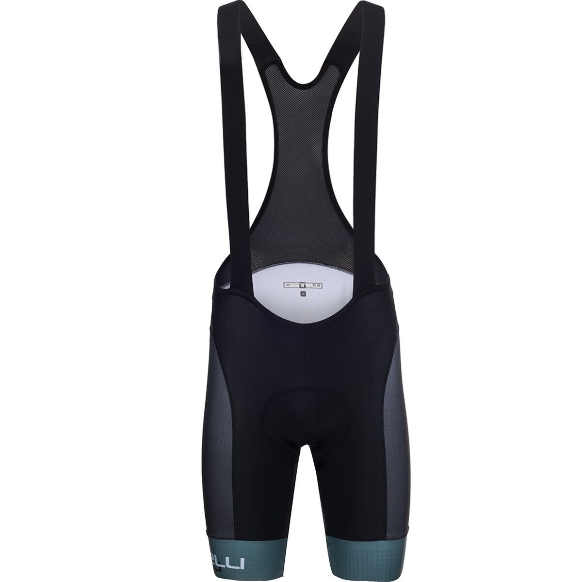 Image of Castelli Competizione 2 Limited Edition Kit Bibshort - Men's Black/Ocean Teal/Winter Sky/Clay, 3XL