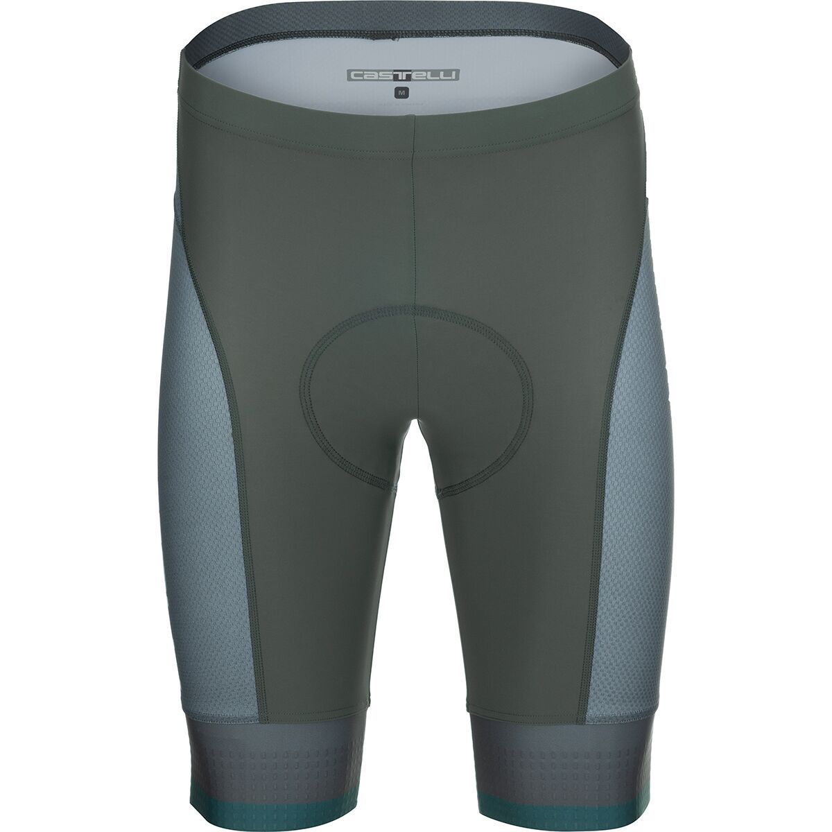 Image of Castelli Competizione 2 Limited Edition Short - Men's Gunmetal Gray/Ocean Teal/Winter Sky, 3XL