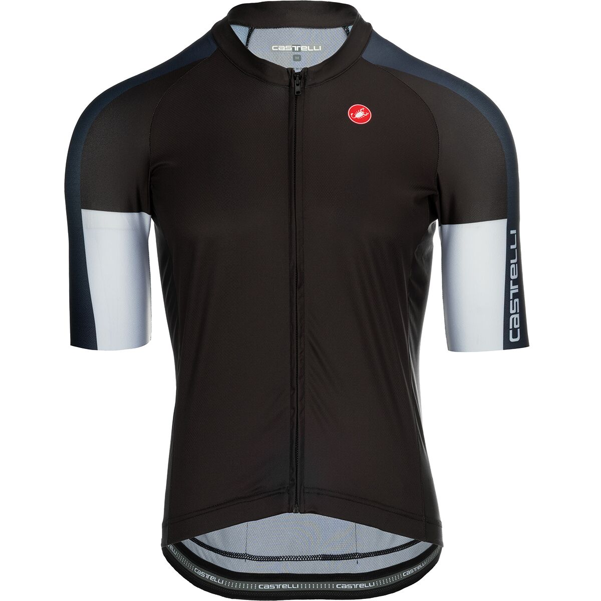 Image of Castelli Entrata 6 Limited Edition Jersey - Men's Light Black/Belgian Blue/Silver Gray, 3XL