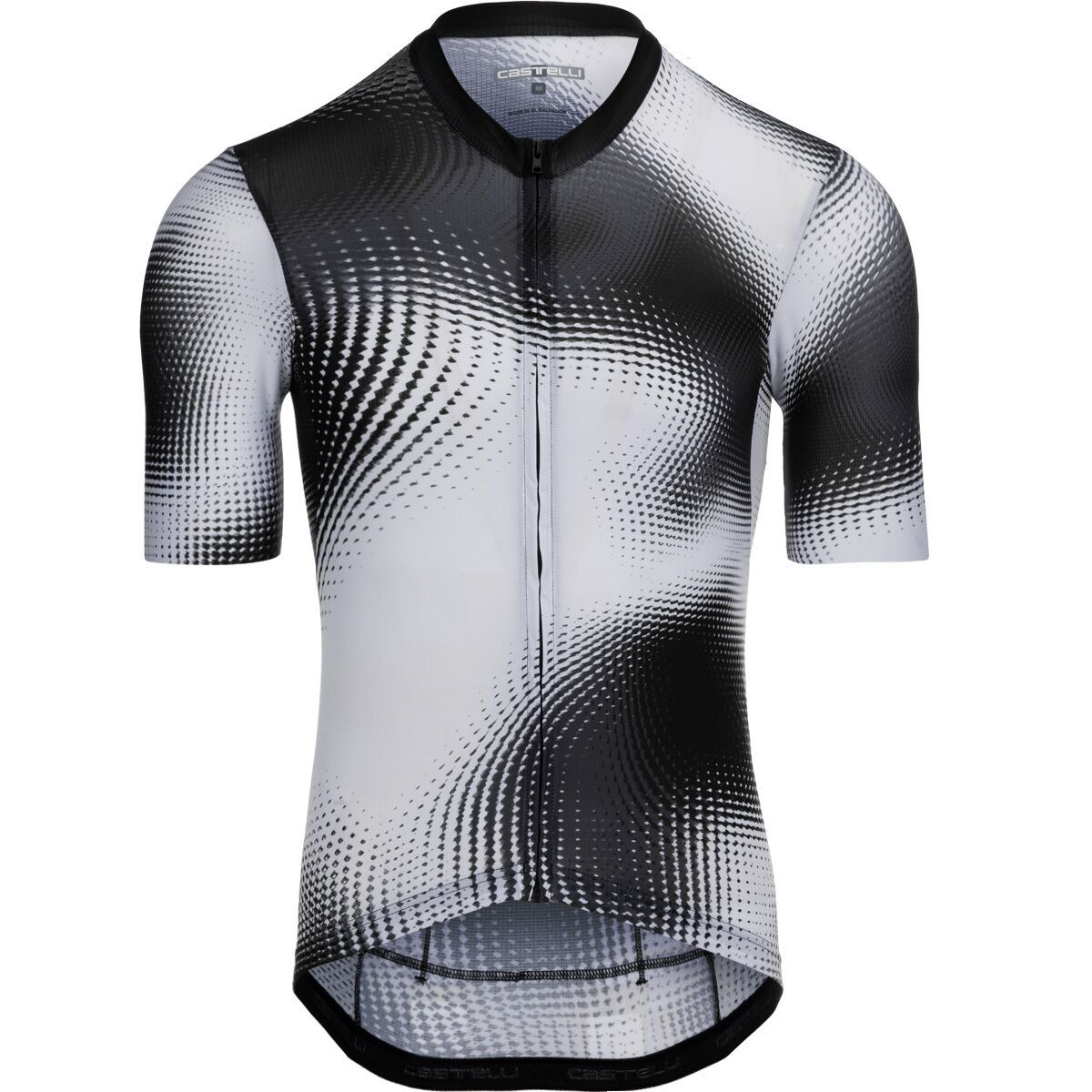 Image of Castelli Vortice Limited Edition Jersey - Men's Black/White, L