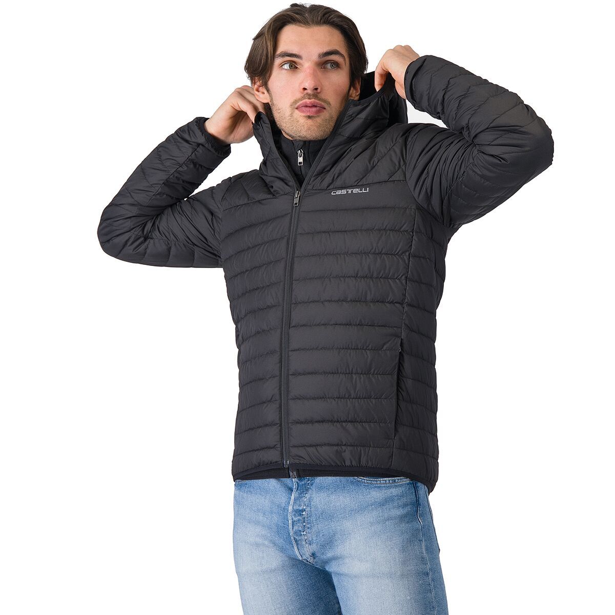 Castelli Classico Puffy Jacket - Men's Black, L