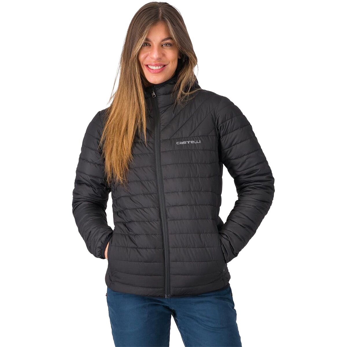 Image of Castelli Classico Puffy Jacket - Women's Black, XS