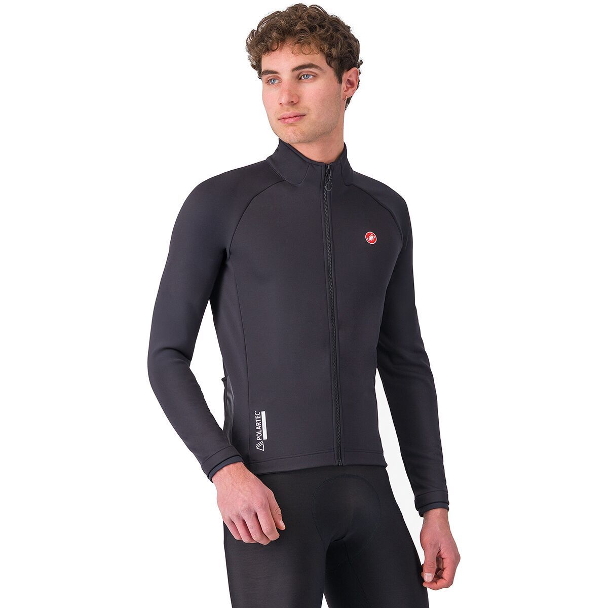 Image of Castelli Competizione Jacket - Men's Light Black, L