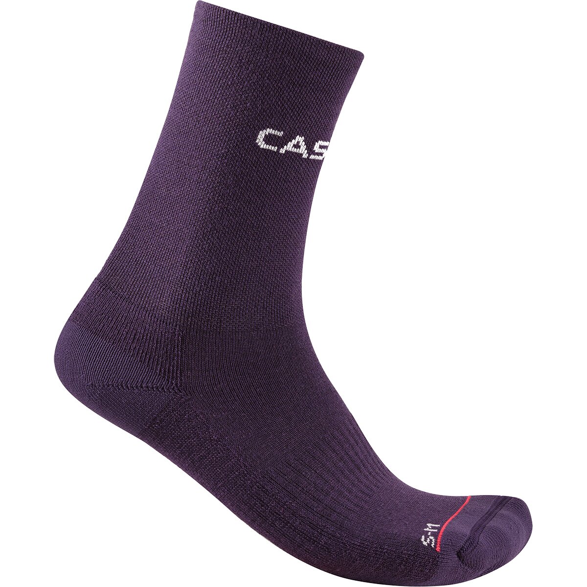 Image of Castelli Diciotto Soft Merino Sock - Women's Night Shade, S/M