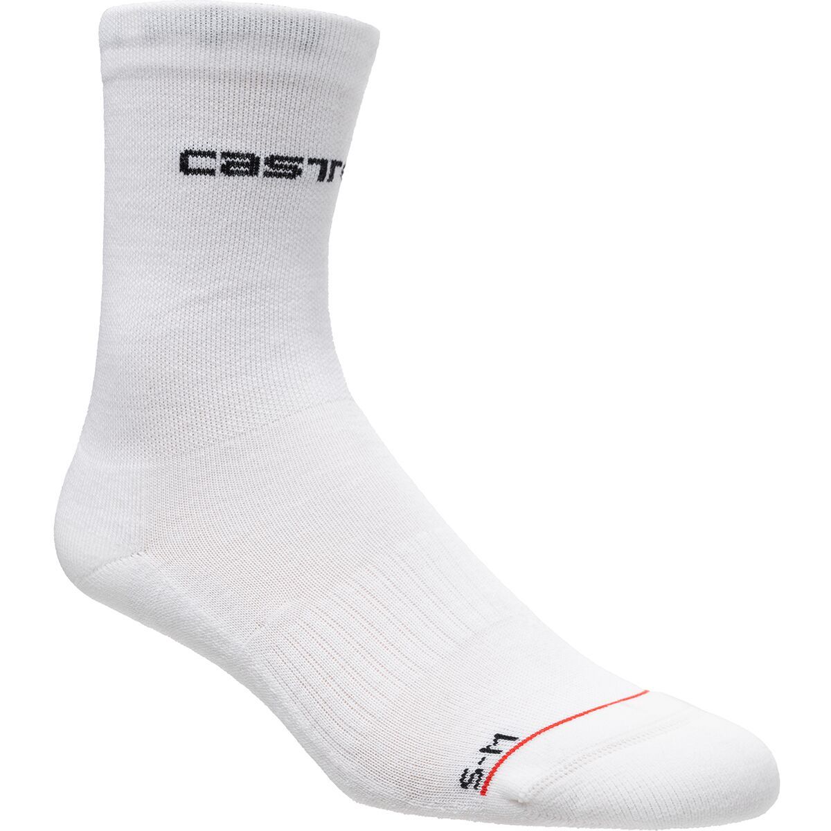 Image of Castelli Diciotto Soft Merino Sock - Women's White, L/XL