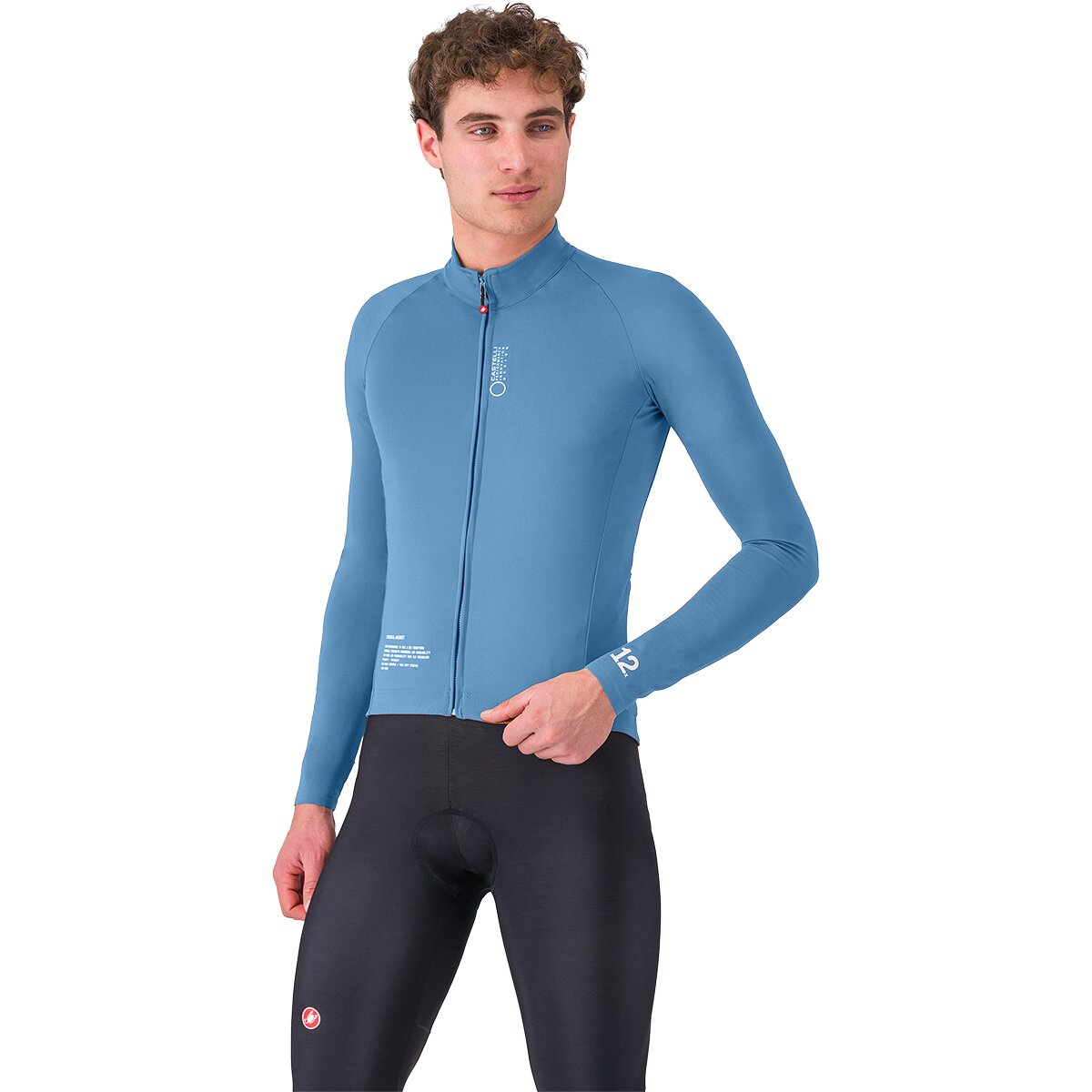 Image of Castelli Do.Di.Ci. Jacket - Men's Metallic Blue, M