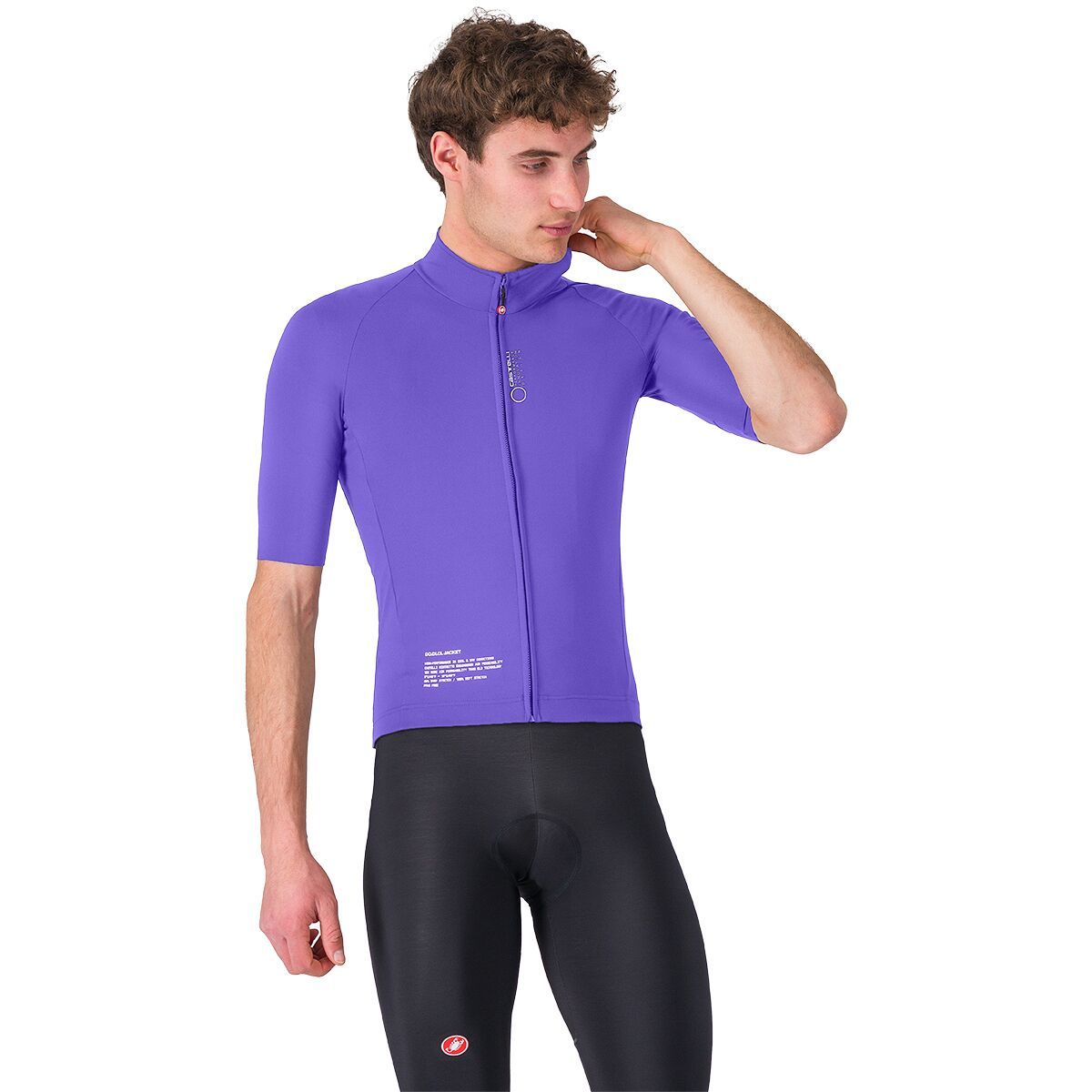 Image of Castelli Do.Di.Ci. Short Sleeve Jacket - Men's Ultraviolet, M