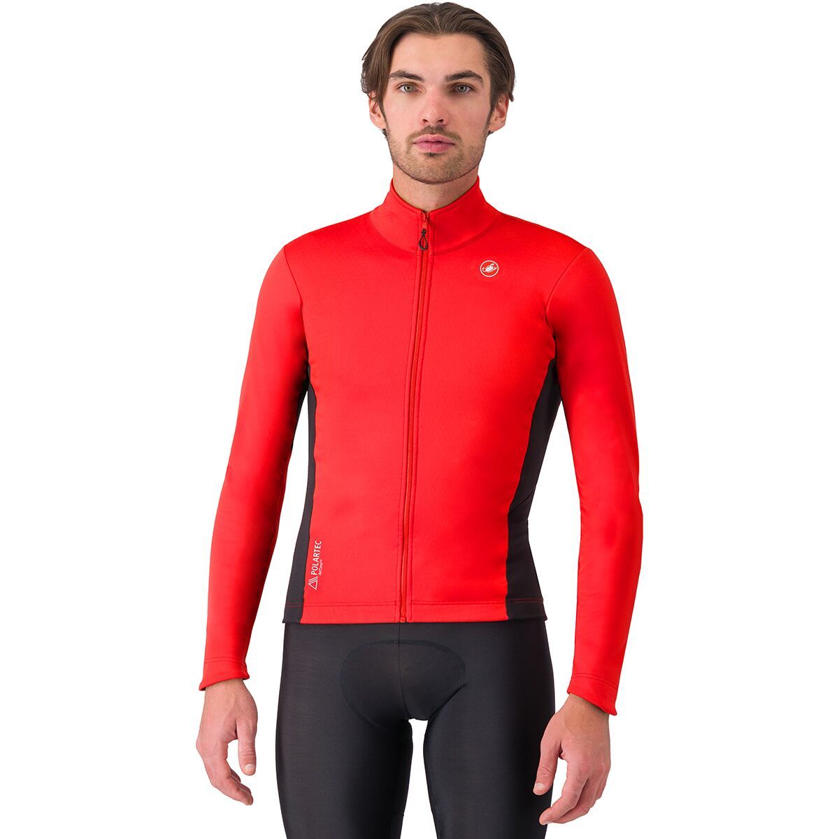 Image of Castelli Entrata 2 Jacket - Men's Red/Black, M