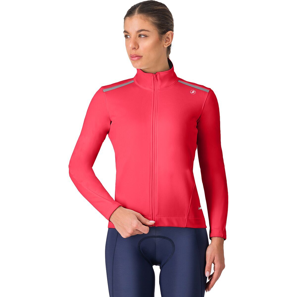 Image of Castelli Espresso Air Jacket - Women's Hibiscus, S