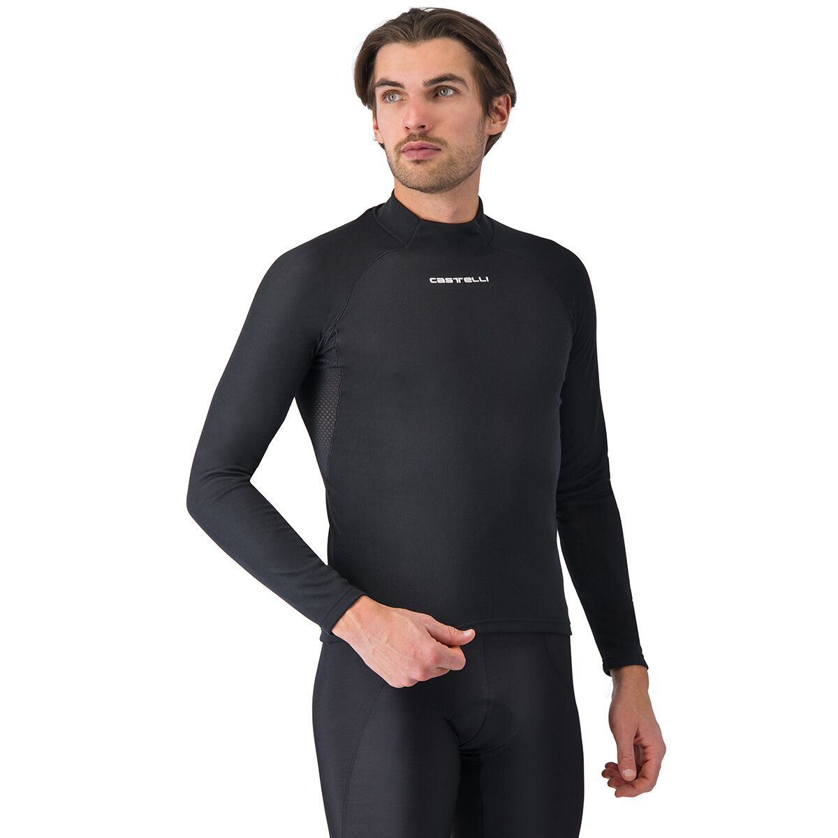 Image of Castelli Flanders 2 Long-Sleeve Top - Men's Black, XXL