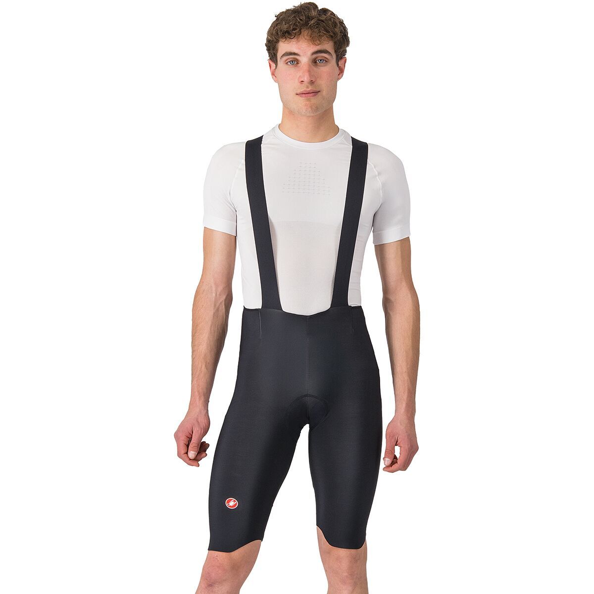 Image of Castelli Omloop Thermal Bibshort - Men's Black, L