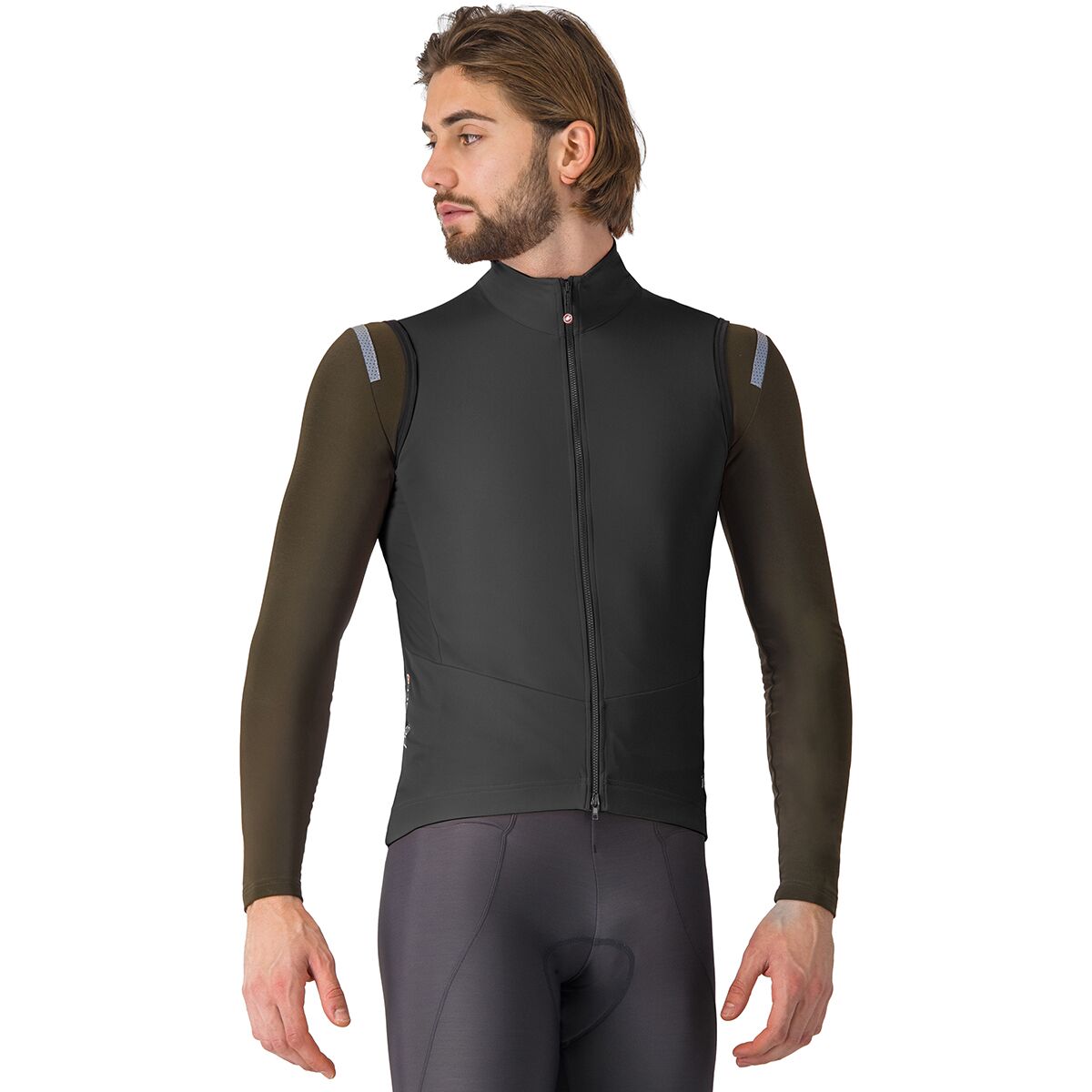 Image of Castelli Perfetto Air Vest - Men's Light Black, M
