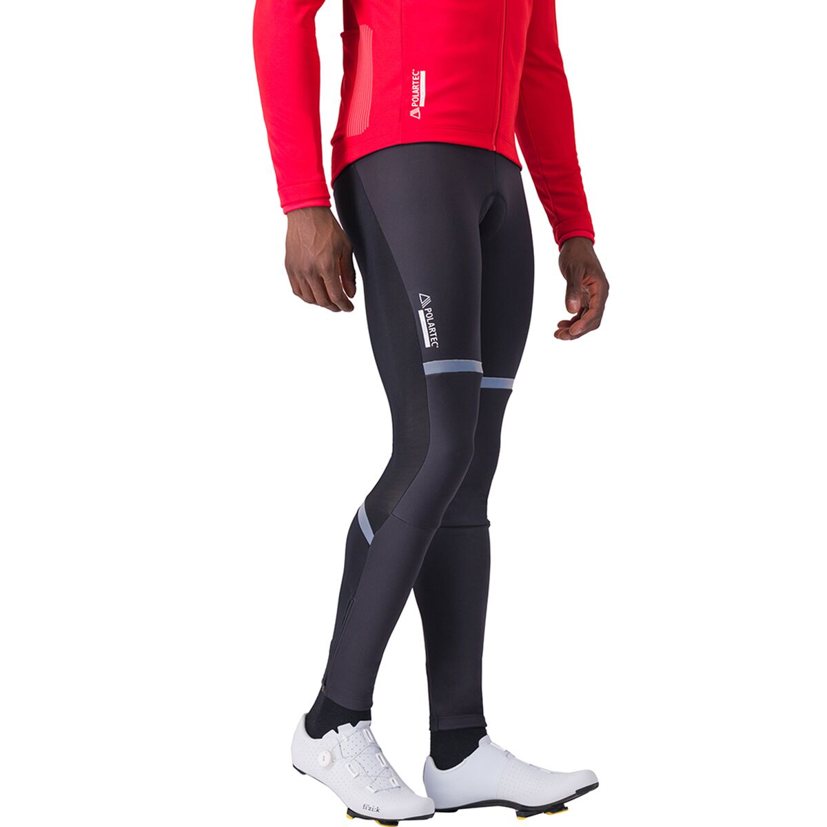 Image of Castelli Polare 4 Bibtight - Men's Black, L