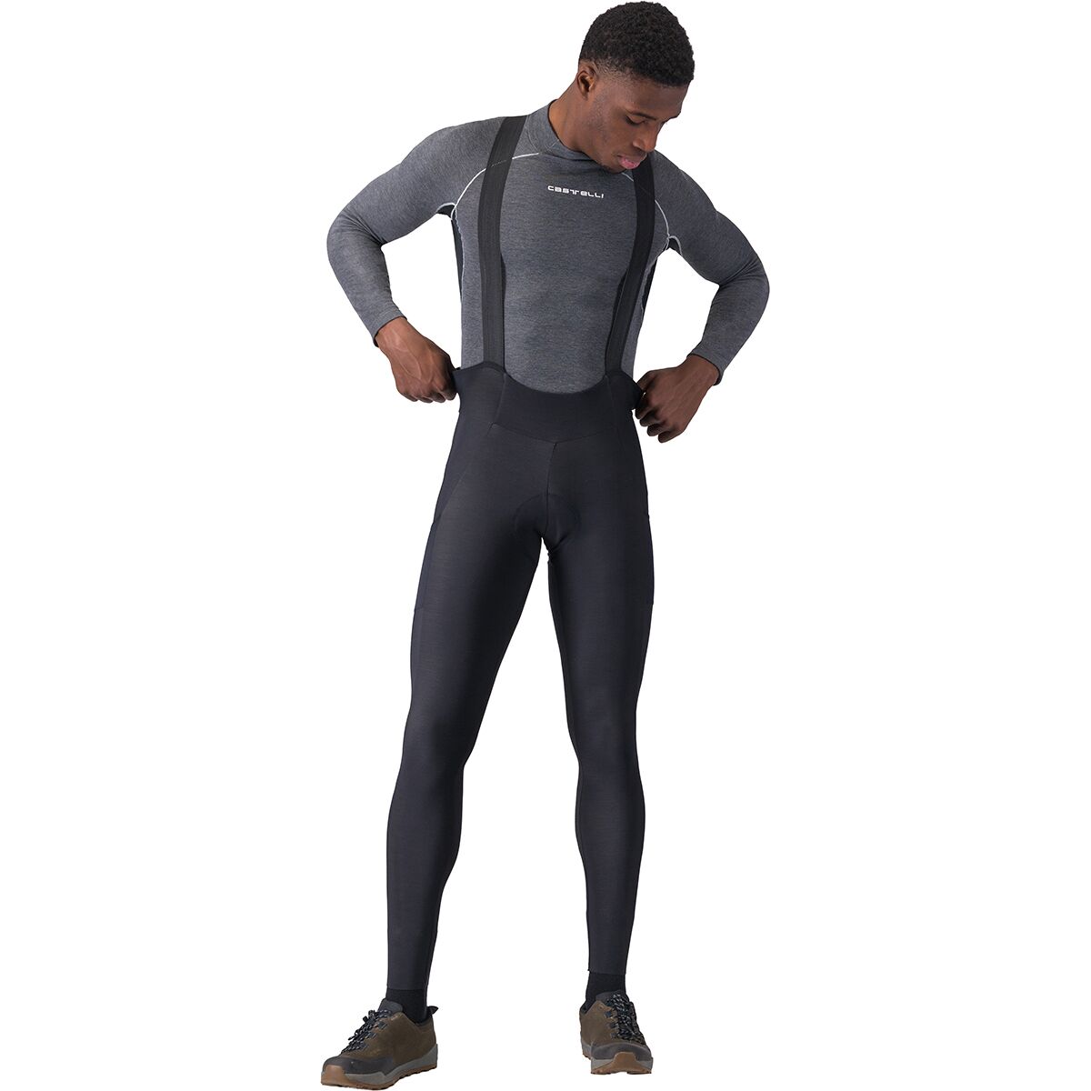 Image of Castelli Unlimited Bibtight - Men's Black, XL