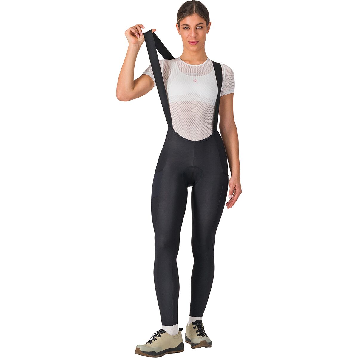 Image of Castelli Unlimited DT Bibtight - Women's Black, XS