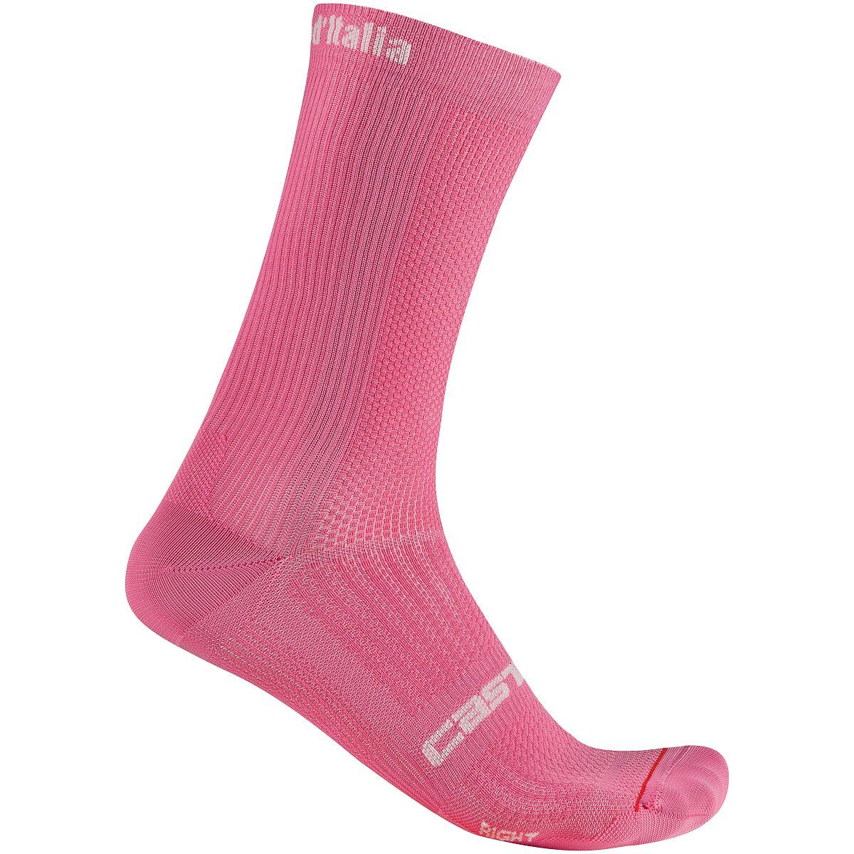 Image of Castelli GIRO D'Italia Sock 18 Rosa, XXL