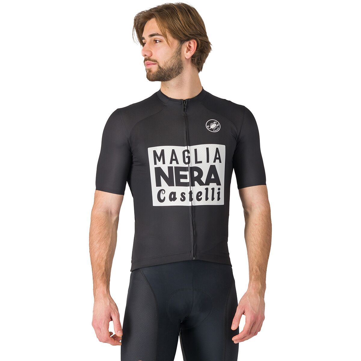 Image of Castelli Vintage GIRO D'Italia Jersey - Men's Nero, M