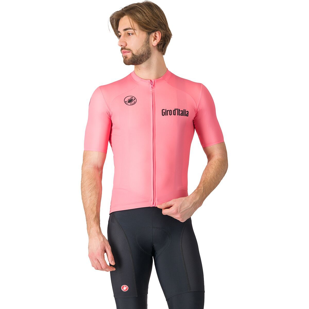 Image of Castelli Vintage GIRO D'Italia Jersey - Men's Rosa Giro, XL