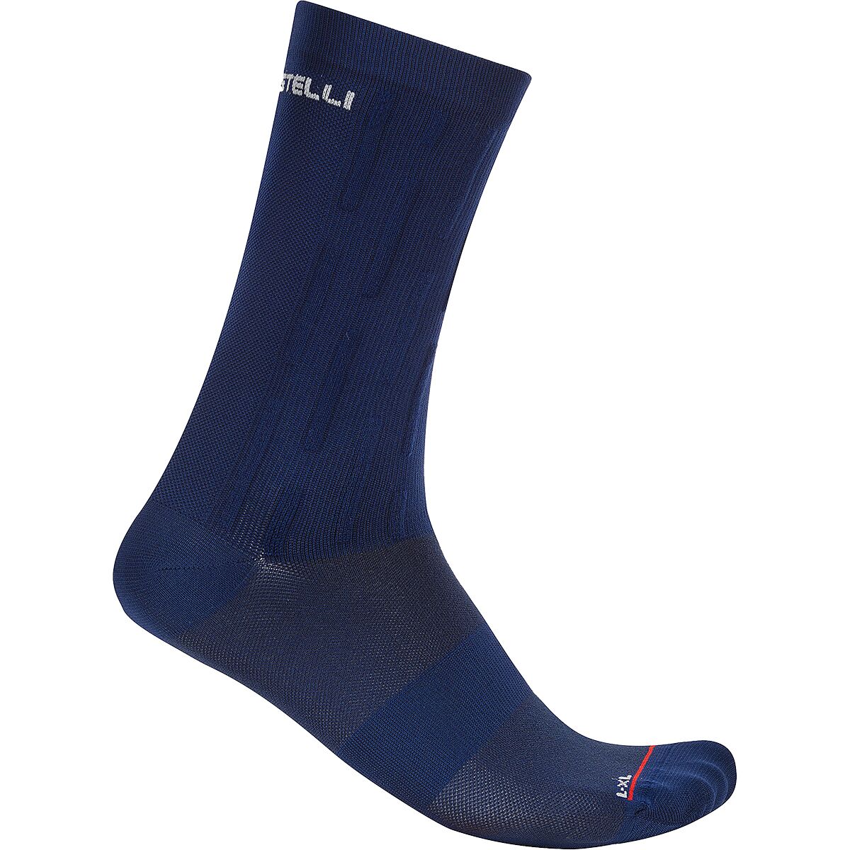 Image of Castelli Aero Race Pro 20 Sock Belgian Blue, L/XL