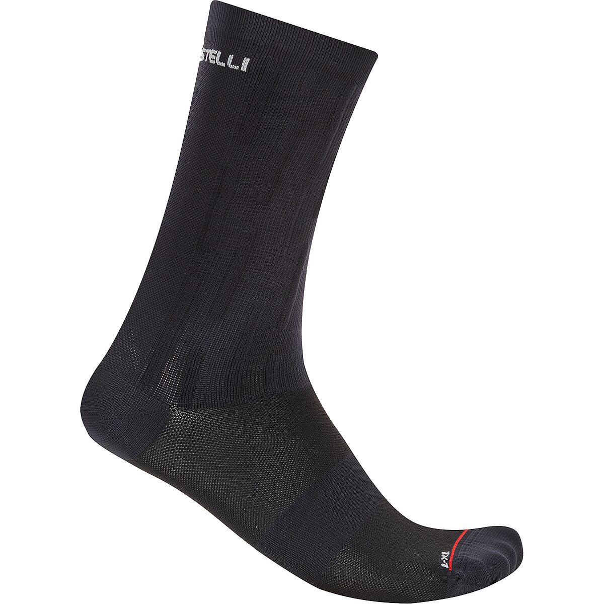 Image of Castelli Aero Race Pro 20 Sock Black, S/M