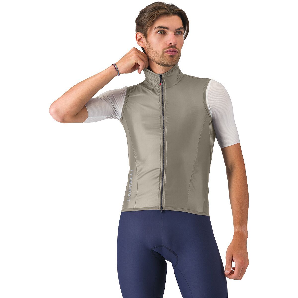 Image of Castelli Aria 2 Vest - Men's Clay, M