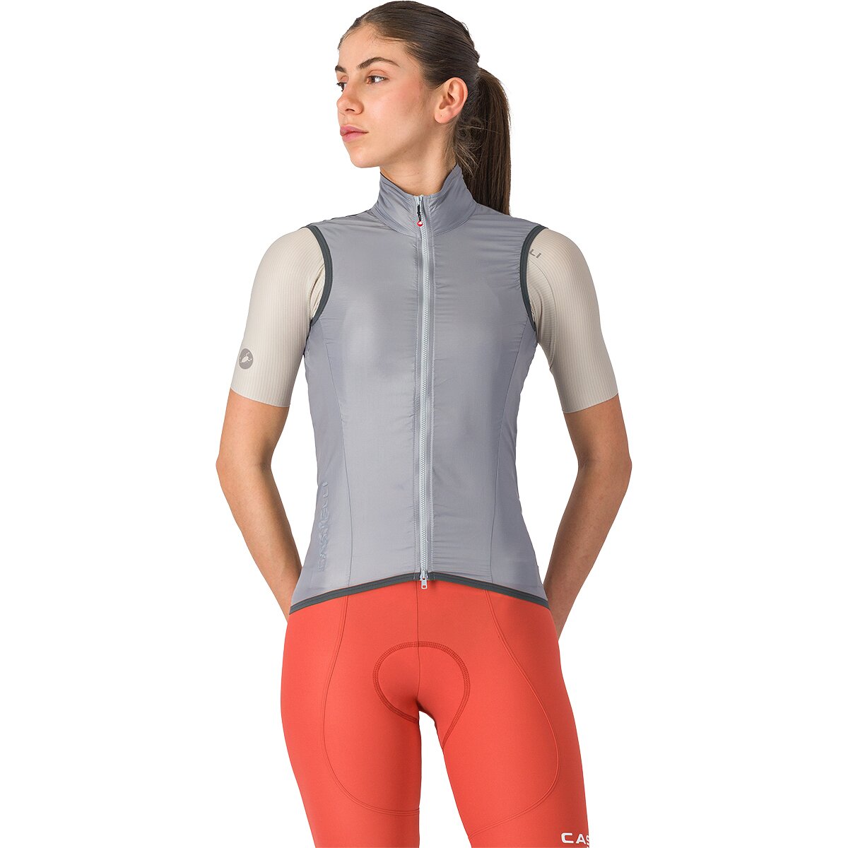 Image of Castelli Aria 2 Vest - Women's Silver Gray, M