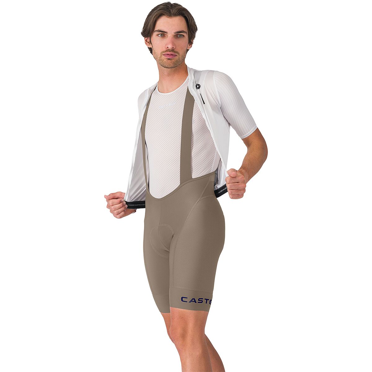 Image of Castelli Competizione 2 Kit Bib Short - Men's Clay, XXL