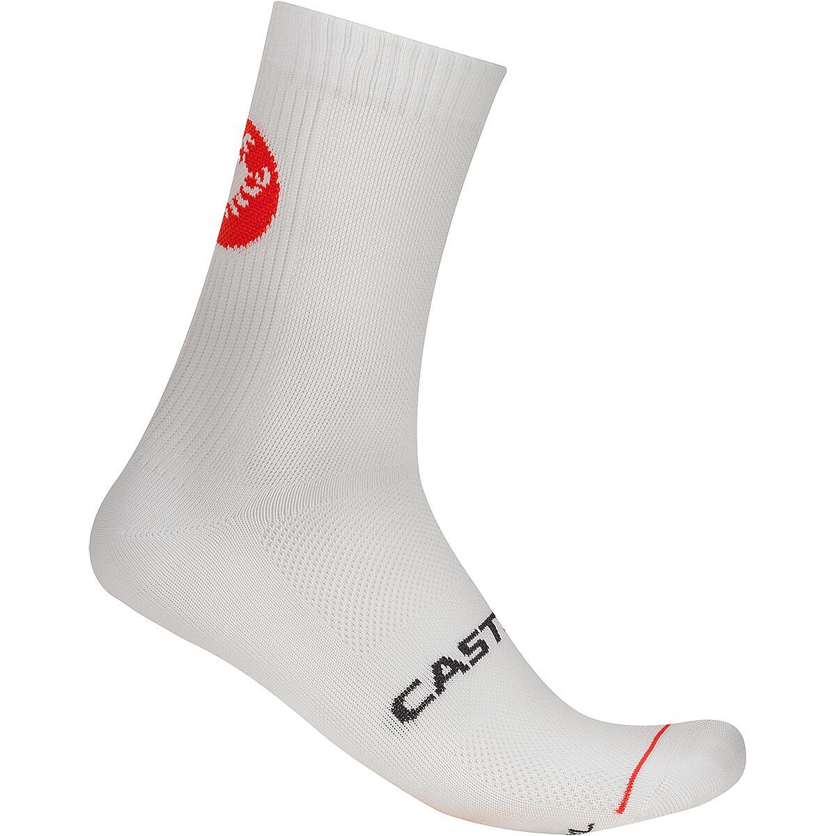 Image of Castelli Entrata 12 Sock White, XXL
