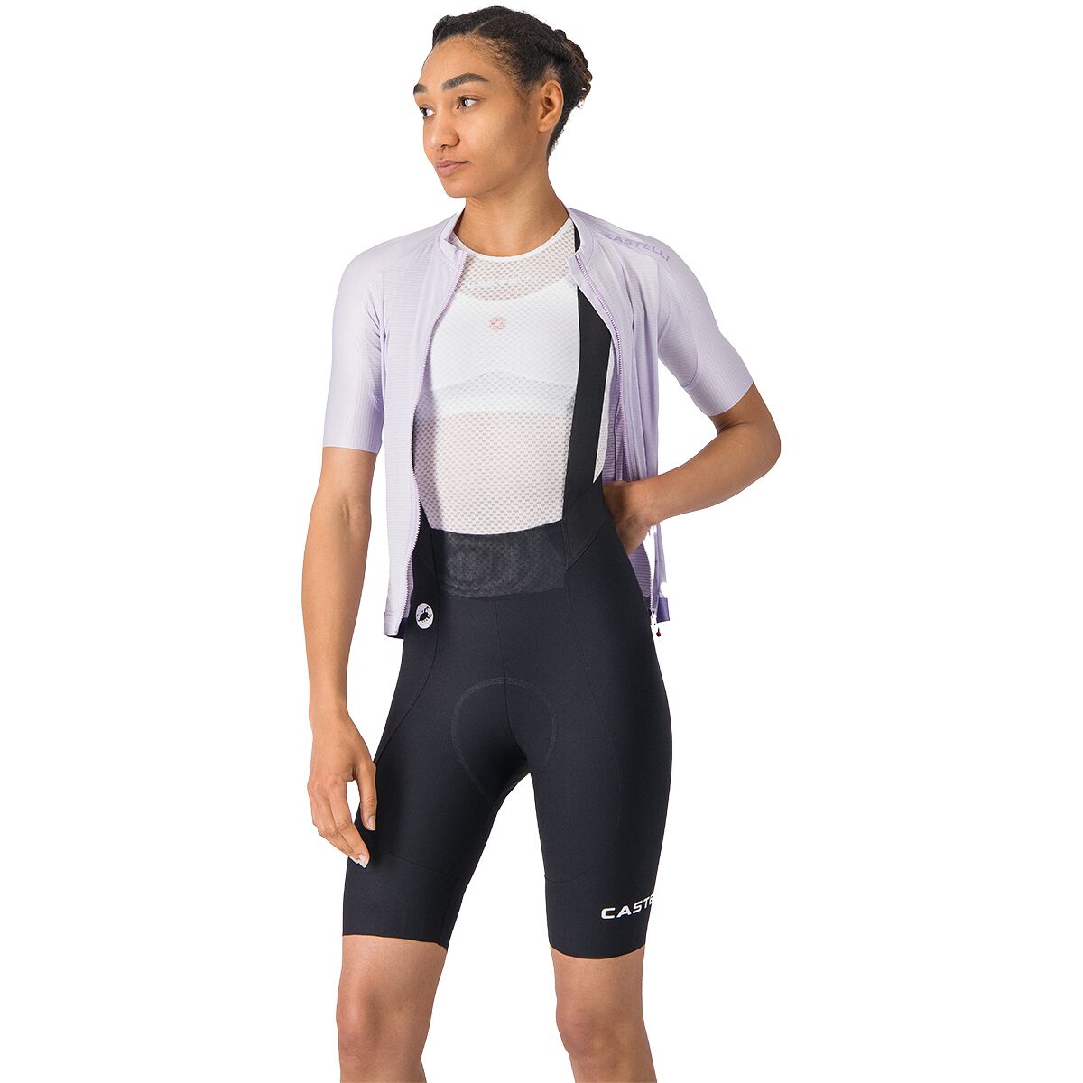 Image of Castelli Espresso 2 DT Bib Short - Women's Black, L