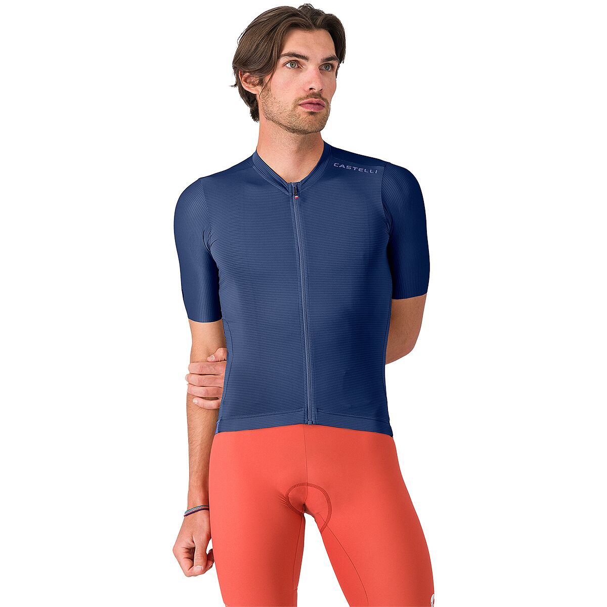 Image of Castelli Espresso 2 Jersey - Men's Belgian Blue, 3XL
