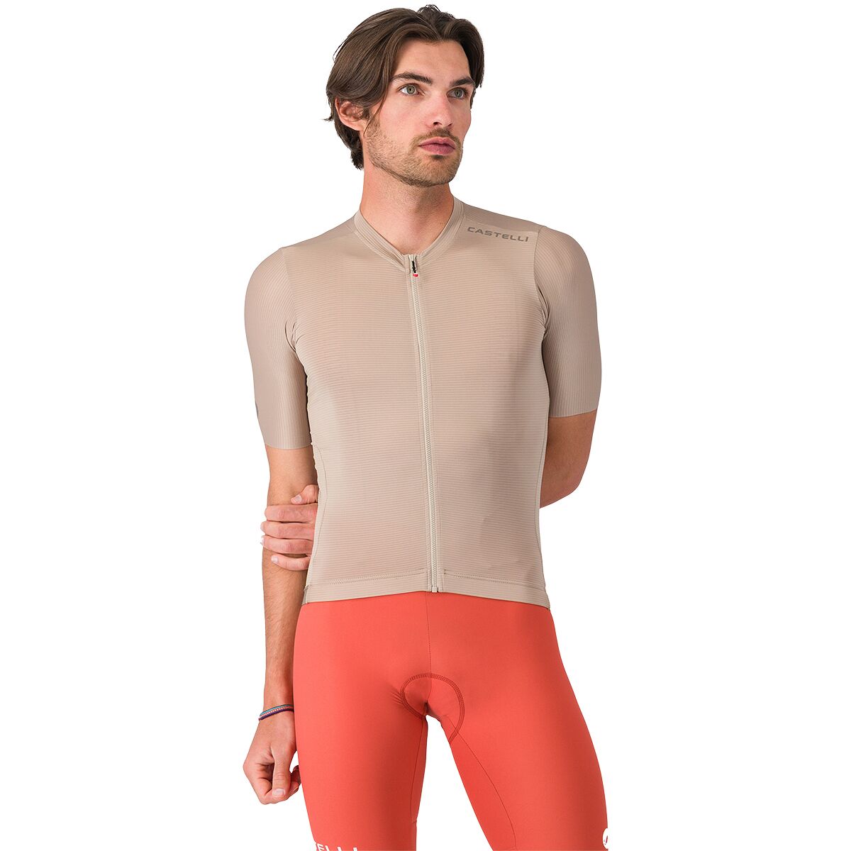 Image of Castelli Espresso 2 Jersey - Men's Clay, XL