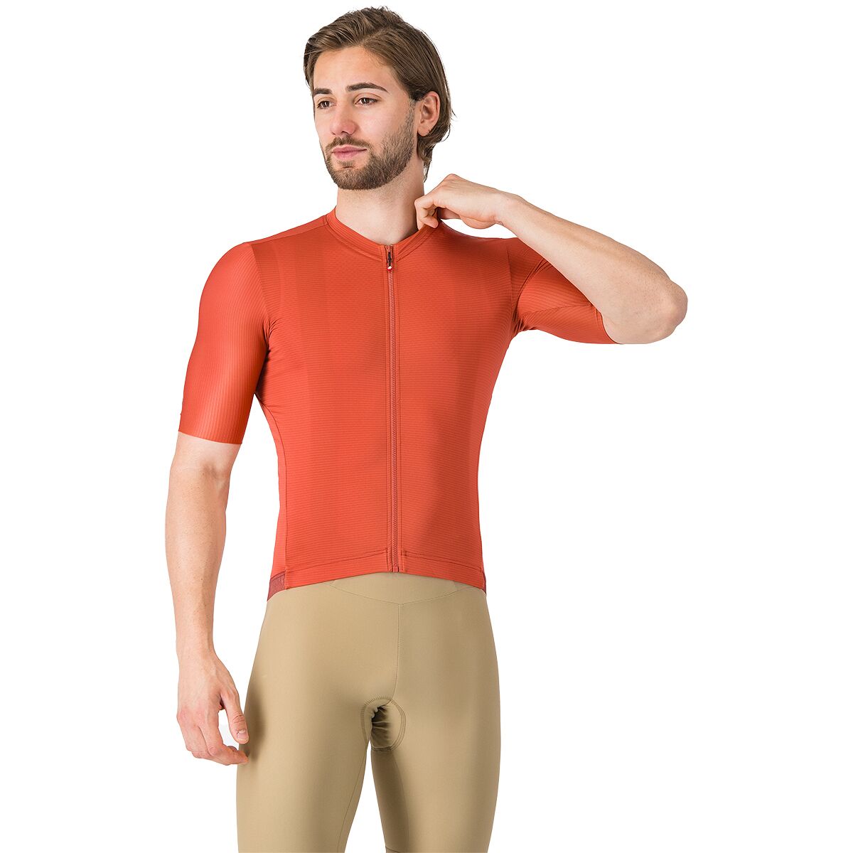 Image of Castelli Espresso 2 Jersey - Men's Paprika, L