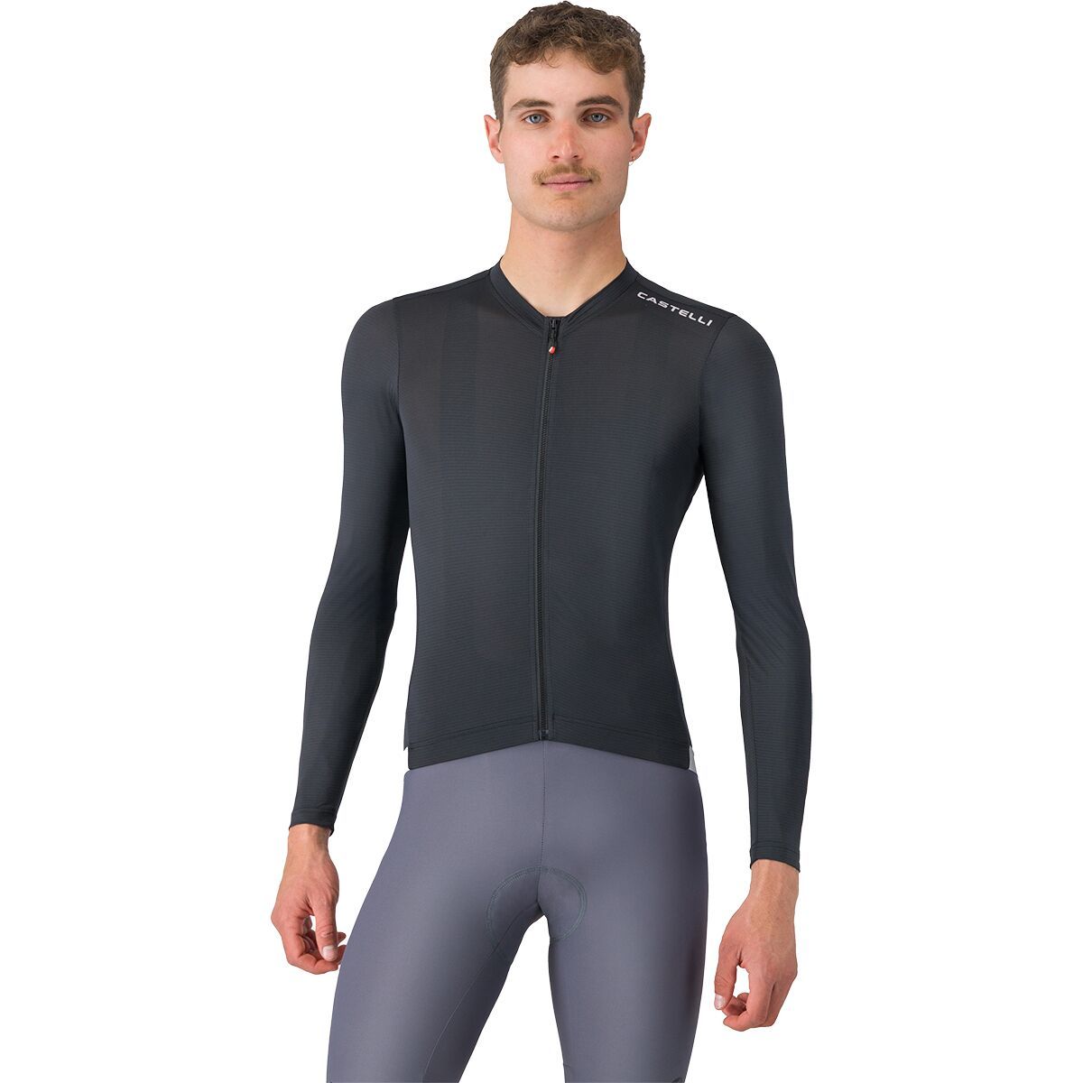 Image of Castelli Espresso 2 Long-Sleeve Jersey - Men's Black, L