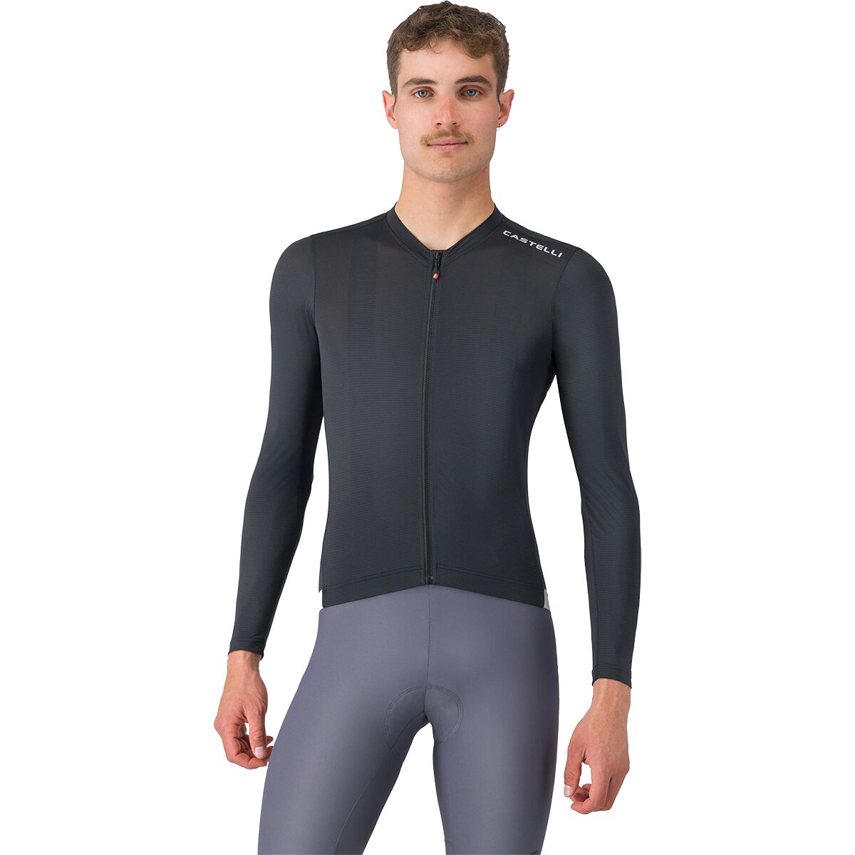 Image of Castelli Espresso 2 Long-Sleeve Jersey - Men's Black, XL