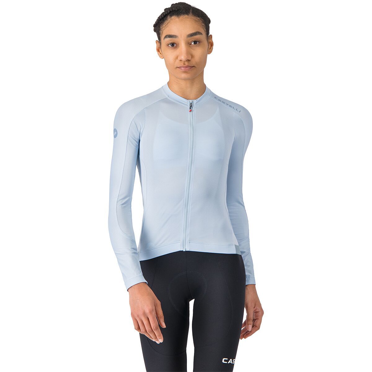 Image of Castelli Espresso 2 Long-Sleeve Jersey - Women's Winter Sky, M
