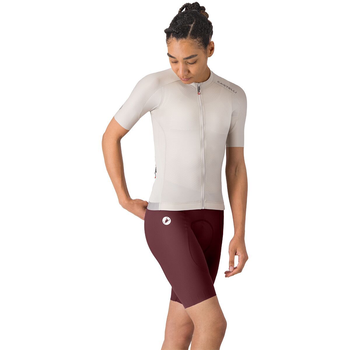 Image of Castelli Espresso 2 Short - Women's Deep Bordeaux, L