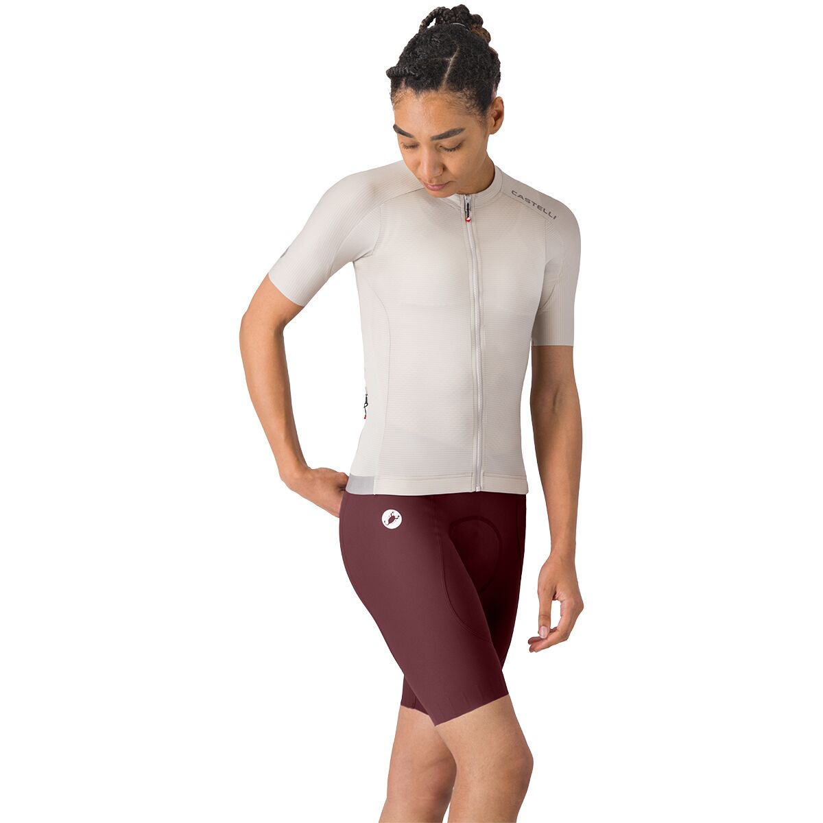 Image of Castelli Espresso 2 Short - Women's Deep Bordeaux, L