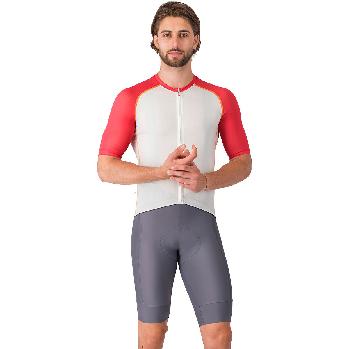 Image of Castelli Unlimited 2 Cargo Bib Short - Men's Smoky Gray, XXL
