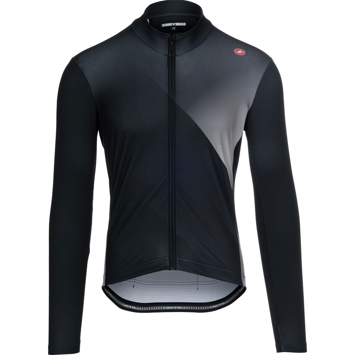Image of Castelli Amplify Thermal Limited Edition Jersey - Men's Black/Dark Gray/Silver Moon, L