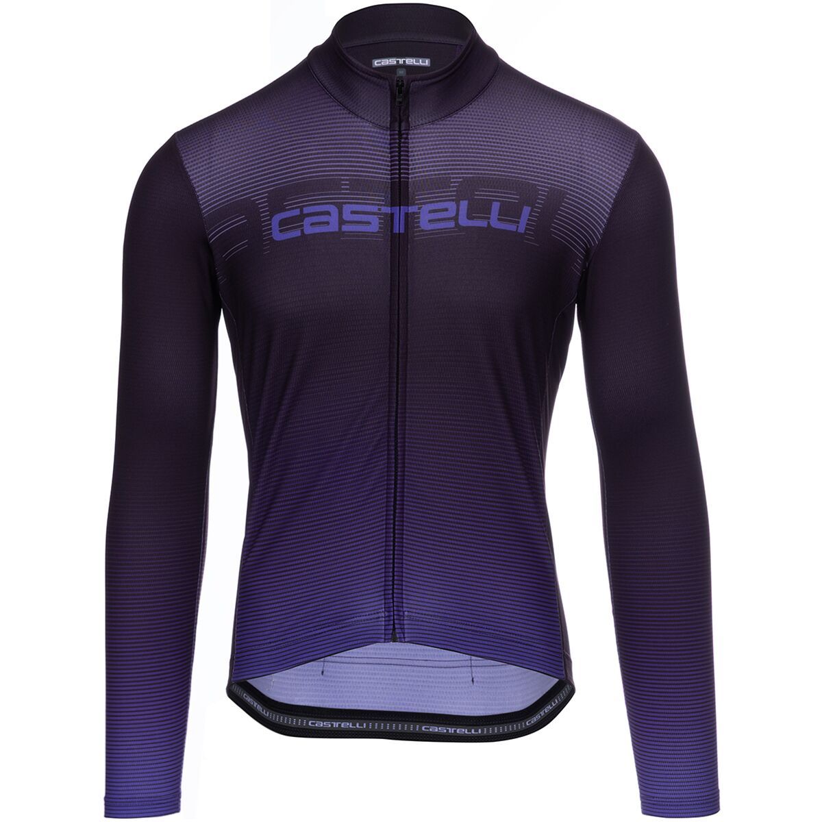 Image of Castelli Apice Thermal Limited Edition Jersey - Men's Dark Night Shade/Ultraviolet/Vortex Gray, XL