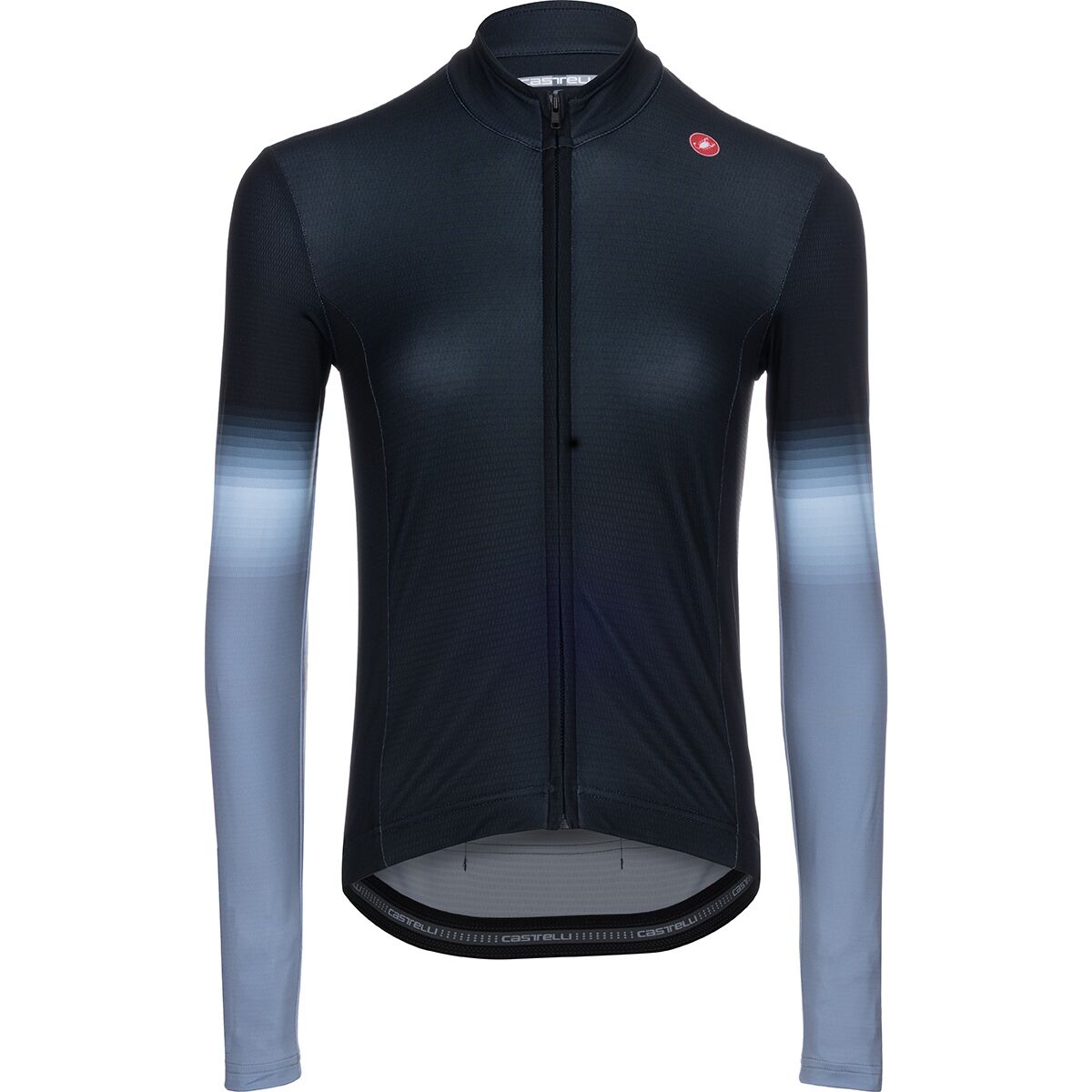 Image of Castelli Corso Thermal Limited Edition Jersey - Women's Black/Vortex Gray/Winter Sky, M