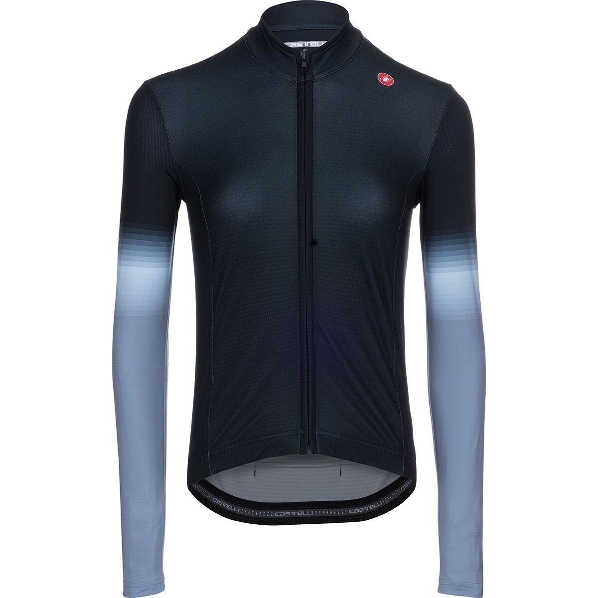 Image of Castelli Corso Thermal Limited Edition Jersey - Women's Black/Vortex Gray/Winter Sky, XS