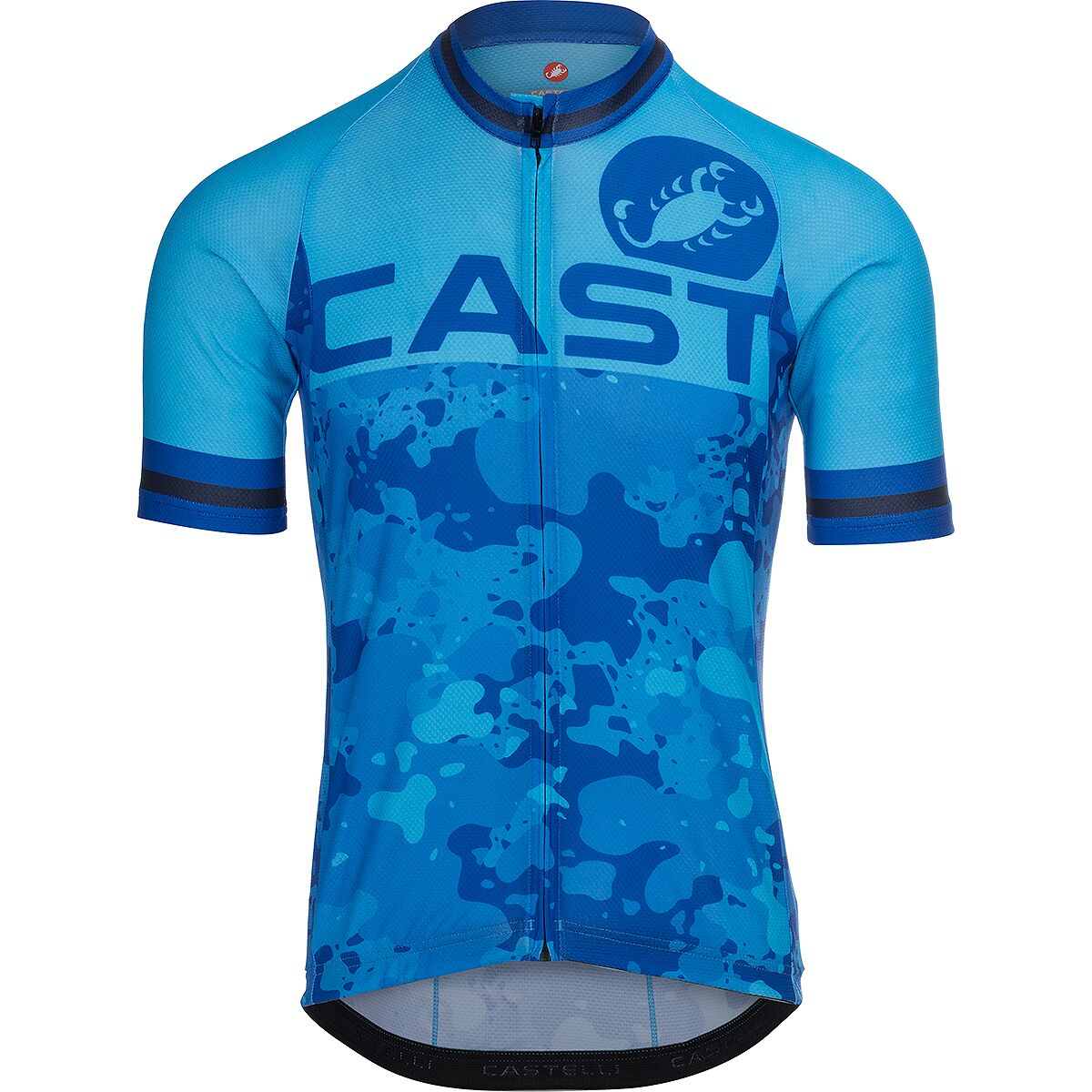 Image of Castelli Attacco 2 Limited Edition Jersey - Men's Neon Cobalt/Azzuro Italia/Twilight Blue, S