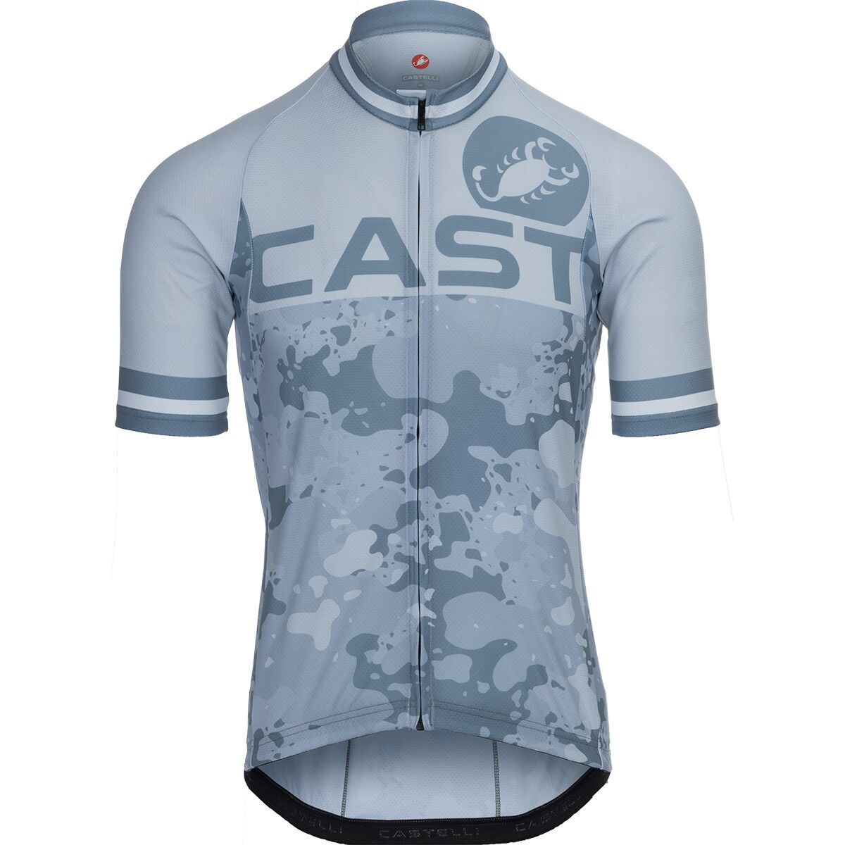 Image of Castelli Attacco 2 Limited Edition Jersey - Men's Silver Gray/Vortex Gray/Ivory, M
