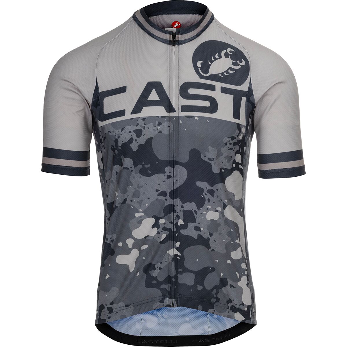 Image of Castelli Attacco 2 Limited Edition Jersey - Men's Silver Moon/Dark Gray/Clay, S