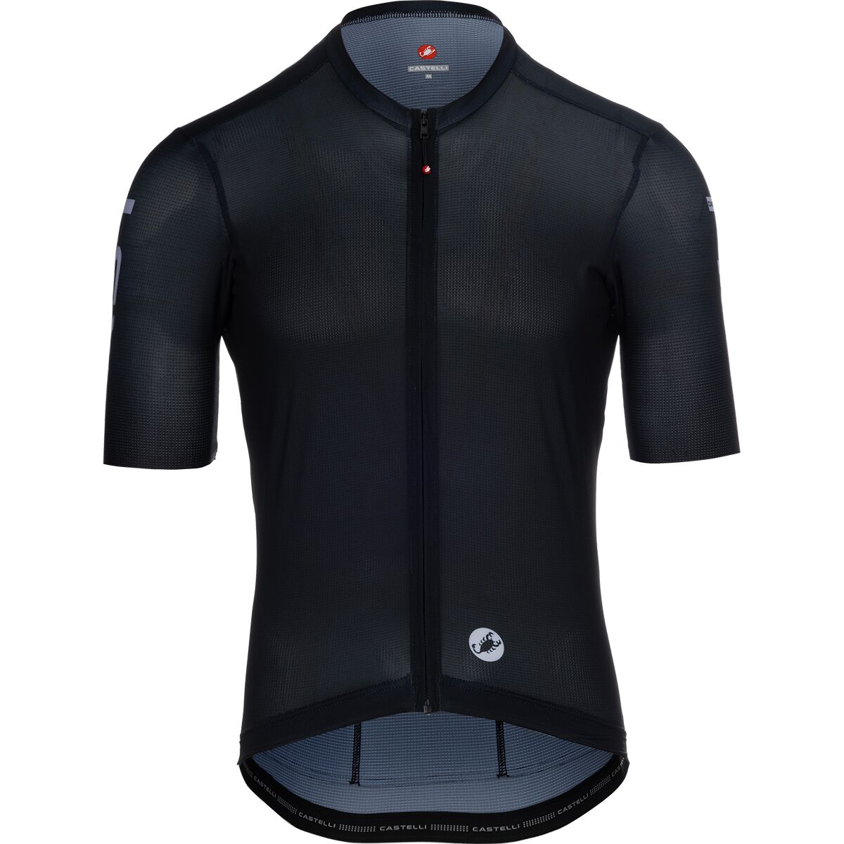 Image of Castelli Entrata Apex Limited Edition Jersey - Men's Black/Silver Gray, 3XL