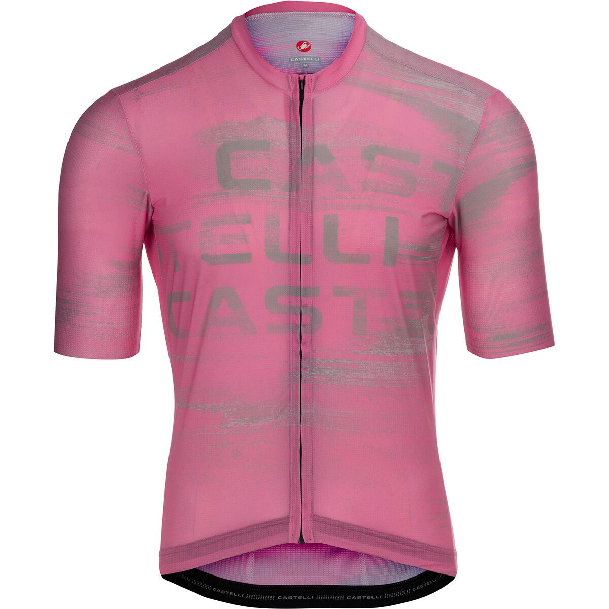 Image of Castelli Stratus Logo Limited Edition Jersey - Men's Rosa Giro/Clay/Silver Moon, L