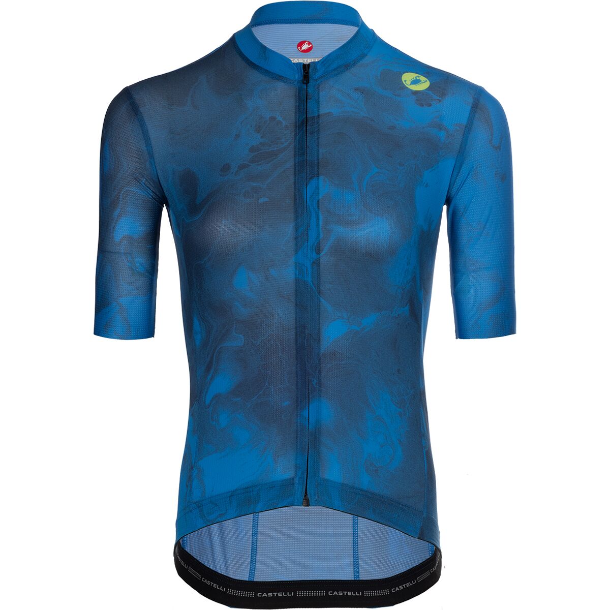 Image of Castelli Velocissima Limited Edition Jersey - Women's Diva Blue/Twilight Blue/Chartruese, XL