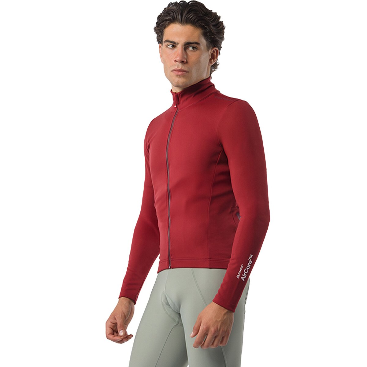 Image of Castelli Espresso 2 Jacket - Men's Garnet, XL